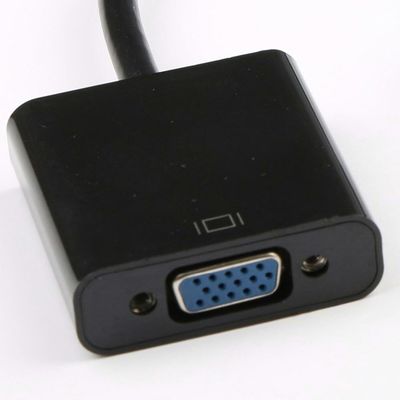 RKEBK DVI D 24 1 Pin Male to VGA 15Pin Female Active Cable Adapter Converter