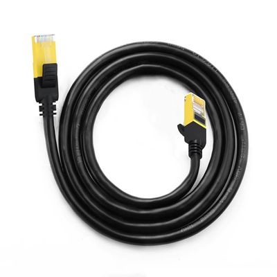 Category 7 10Gb Ethernet Cable Double Shielded Project-Specific RJ45 Interface Network Equipment Universal Home High-Speed Computer Network Broadband Black : 5 Meters