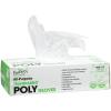 ForPro Professional Collection Disposable Poly Plastic Gloves, All-Purpose Food Safe Gloves for Cooking, Food Handling and Prep, Latex-Free, Non-Sterile, Clear, One Size, 500-Count view 4