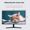 JC JCSKY 24 Inch Removable Computer Privacy Screen Filter for 16:9/16:10 Widescreen Computer Monitor, Eye Protection Anti Glare Blue Light,24" (16:9) (547mm*320mm) view 2