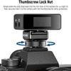 NEEWER 2PCS Cold Shoe Mount Adapter Compatible with DJI Hollyland Rode Wireless Lavalier Microphone Receiver, Anti Drop Mic Accessories with Retractable Pins, Metal Camera Cage Mount Adapter, UA030 view 4