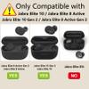 [2 Pack] easyBee Case Compatible with Jabra Elite 8 Active Gen 2 / Elite 10 Gen 2 / Elite 8 Active/Elite 10 Cover with 2 Keychain, Soft Silicone Shockproof Protective Kit - Black Blue view 2