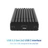 NexStar SX, M.2 NVMe SSD to USB 3.2 Gen2x2, 20G, Type C, Black Enclosure (NST-230C3-BK) view 3
