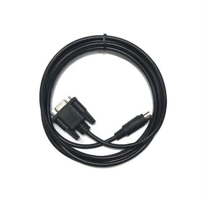 DP-DVP-CAB0 for DVP Series Connecting DP210 Text Display PLC Cable Black 5m
