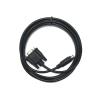 DP-DVP-CAB0 for DVP Series Connecting DP210 Text Display PLC Cable Black 5m view 1