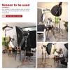 Heavy Duty Light Stand with Casters, 10ft/305CM 100% Stainless Steel 30kg/66lb Load Bearing Adjustable Photography Light Stand with Wheels for Photography Studio Softbox, Monolight (Silver) view 3