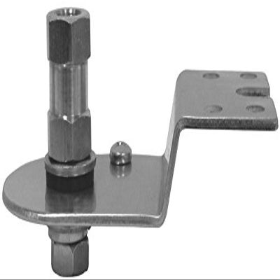 Stainless Steel Fender Antenna Mount for Left or Right Side 2007 & Up Wrangler Jeeps