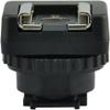 RKEBK Flash Hot Shoe Mount Adapter for with Multi Interface Shoe for HDR AX53 AX33 AX100 CX675 CX900 CX610E /530E view 1