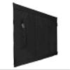 Covermates Outdoor Flip Top TV Cover - Various Sizes, Durable Polyester, Weatherproof, Dustproof, Flip Touch Fastener Closure, Outdoor TV Covers, 60-64 Inch Screen Size, Black view 2