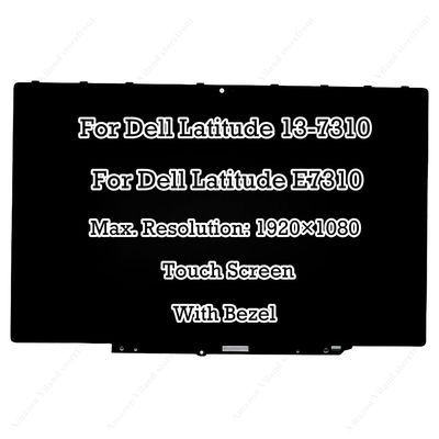 13.3" LCD Screen for Dell Latitude 13 7310 FHD 1920x1080 LCD LED Panel Touch Screen Digitizer Assembly 046D88 0D935X