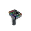 RKEBK F19 FM Transmitter Audio Receiver MP3 Player 3.1A 2 USB Fast Charging Handsfree Wireless 5.0 Car Kit view 1