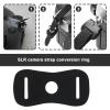 Micro Traders Set of 4 Camera Strap Eyelet Split Adapter Camera Strap Triangular Split Ring Hook Compatible with Sony DSLR SLR Rangefinder Mirrorless Camera W/Round Eyelet view 2