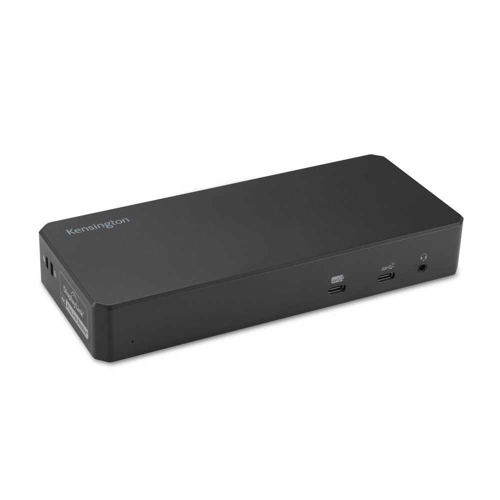 Kensington SD4790P USB-C Quad 4K Displaylink Docking Station, 100W Charging, 3 x DisplayPort, 3 x HDMI, for Windows/macOS/ChromeOS (K33610NA)