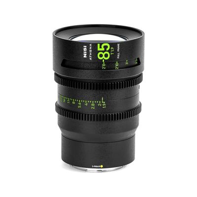 NiSi 85mm Athena Prime Full Frame Cinema Lens T1.9 (L Mount)