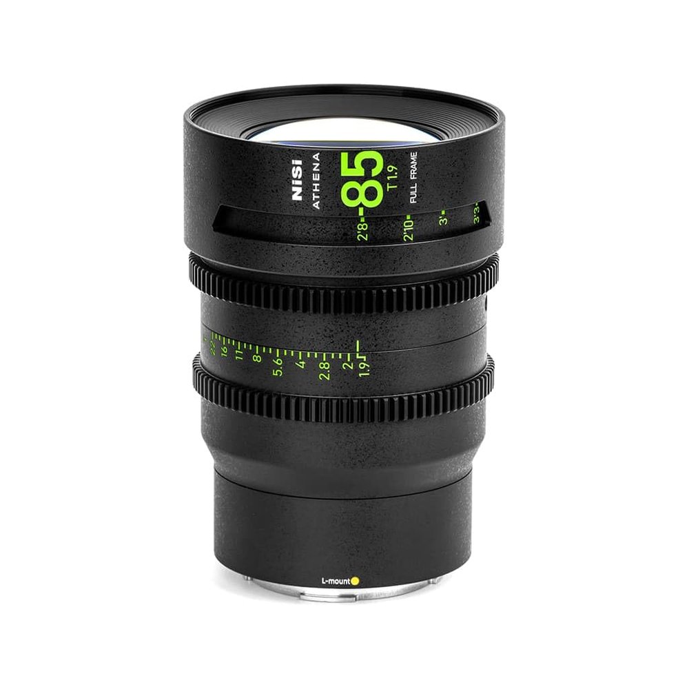 NiSi 85mm Athena Prime Full Frame Cinema Lens T1.9 (L Mount)