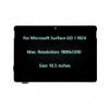 10.5" Replacement Screen for Microsoft Surface Go 1 1824 LCD LED Touch Screen Display Digitizer Assembly 1800x1200 Panel view 1