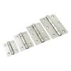 VNE 2-10Pcs 1/1.5/2/2.5 Inch Stainless Steel Hinged Door Drawer Connector 4/6 Hole Removable Furniture Bookcase Window Cabinet Hinge (Size : 1 Inch 10Pcs) view 1