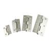 VNE 2-10Pcs 1/1.5/2/2.5 Inch Stainless Steel Hinged Door Drawer Connector 4/6 Hole Removable Furniture Bookcase Window Cabinet Hinge (Size : 1 Inch 10Pcs) view 2