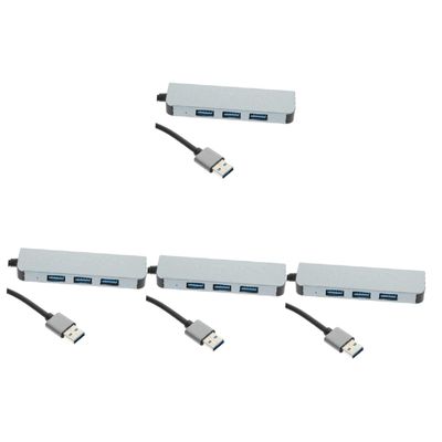 Gatuida 4pcs USB Hub Port Expander for Laptop and Computer High-Speed USB Additional Ports for Mouse Keyboard Printer and More
