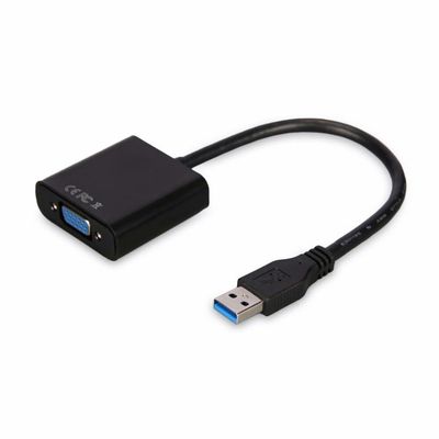 RKEBK USB 3.0 to VGA Video Graphic Card Display External Cable Adapter for Win 7/8