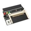 suckoo 3.5 IDE 40pin Female to CF Card Adapter Converter CF Memory Card to 3.5 IDE Female Hard Drive Expansion Board Card 180 Degree Black view 3