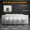 UCINNOVATE Bluetooth 5.0 Stereo Receiver Amp 2.1 Channel Mini Hi-Fi Class D Integrated Amplifier 100W x 2+50W Home Audio Receivers & Amplifiers for Bookshelf Speaker Subwoofer Desktop Passive Speaker view 2