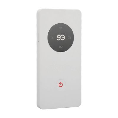 5G Router Supports 16 Devices, Pocket Mobile Hotspot Nano SIM Slot 2.77Gbps DL 1.25Gbps 5G Mobile Hotspot with USB Cable Pin, 8000mAh Travel Hotspot Network