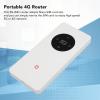 5G Router Supports 16 Devices, Pocket Mobile Hotspot Nano SIM Slot 2.77Gbps DL 1.25Gbps 5G Mobile Hotspot with USB Cable Pin, 8000mAh Travel Hotspot Network view 3