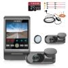 Bundle: VIOFO A229 Pro 3CH + 512GB Card+ HK4 Hardwire Kit with 8pcs Fuse Tap 3 Channel 4K HDR Dash Cam, Dual STARVIS 2 Sensors, 4K+2K+1080P Front Inside and Rear Car Camera view 1