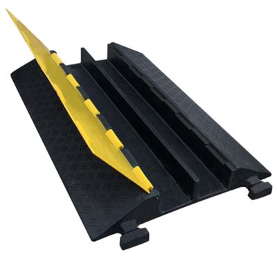 Drive Over Cable Protector, Cable Protector, Cable Protector Ramp, Prevent Trip Hazard for Home Office or Outdoor Settings, Prevent Trip Hazard for Home Office or Outdoor Settings (Color : 2 Channel-