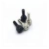 10pcs M3 M4 M5 M6 Steel with Black Zinc Or Nickel Plated Knurling Step Thumb Screw Hand Tighten Computer Case Screws(Steel with Black,10MM_M6) view 1