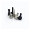 10pcs M3 M4 M5 M6 Steel with Black Zinc Or Nickel Plated Knurling Step Thumb Screw Hand Tighten Computer Case Screws(Steel with Black,10MM_M6) view 2