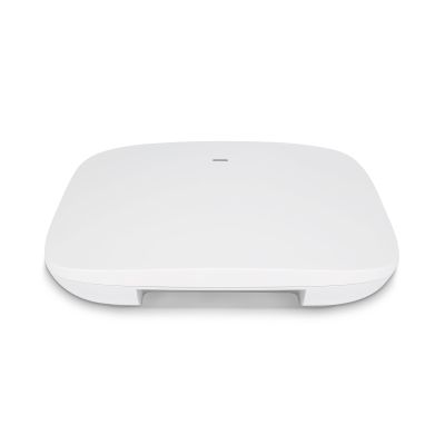 QSFPTEK Ceiling-Mounted Intelligent WiFi6 AP, 2 Gigabit Ethernet Ports, Built-in MIMO Antennas, 1800Mbps Wireless, Supports POE and Adaptor Power Supply, excluding Power Adaptor