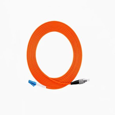 Multimode Single core Fiber Optic Patch Cable LC-FC multimode Fiber Optical brazing Fusion Splicing Pigtail Extension Cable Single Length: 10m