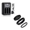 Conversion Lens Adapter + 40.5mm UV Filter + Lens Cap+USB Charger for TG-7 TG-6 TG-5 TG-4 TG-3 TG-2 TG-1 view 1