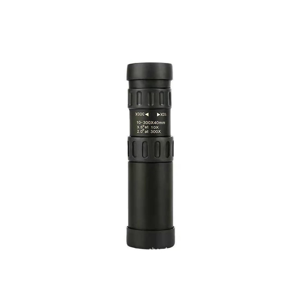 BIJOOT All Metal Retractable Telescope 10-300 * 40, Hand-Held Monocular Scope for Birding Hunting Hiking Traveling