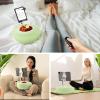 SupeDesk Kindle/Tablet Pillow Stand for Reading, Adjustable Tablet Stand Phone Holder for Bed with Detachable Sanck Bowl, Fits 4.7"-13" Kindle/Phones/Tablets/, Watch Videos, Stream Media, Green view 2