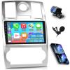 [2+64G] Android Car Radio for Chrysler 300C 300 2004-2011 with Wireless Carplay and Android Auto - 9 Inch Touch Screen Car Stereo - Multiple UI Themes/WiFi/GPS/SWC + AHD Backup Camera view 1
