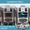 [2+64G] Android Car Radio for Chrysler 300C 300 2004-2011 with Wireless Carplay and Android Auto - 9 Inch Touch Screen Car Stereo - Multiple UI Themes/WiFi/GPS/SWC + AHD Backup Camera view 2