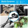 72pcs Cable Ties Reusable: Straps Tidy up Cluttered Cables, No More Mess, Long-lasting, Firmly Sticking, Multi-purpose, Adjustable Hook and Loop Wire Organizers for Home and Office view 4