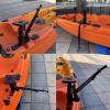 HERCHR Fish Finder Mount, Stainless Steel Fish Finder Base Kit Universal Clamping Force Transducer Mounting Arm for Fish Finder view 3