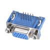 XYWHPGV D-sub Connector Female 15 Pin 3 Row Right Angle Port Terminal Output for Mechanical Equipment Blue Pack of 1(1a04f 070f1 484b6 83003 ed71e e6295 view 1