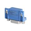 XYWHPGV D-sub Connector Female 15 Pin 3 Row Right Angle Port Terminal Output for Mechanical Equipment Blue Pack of 1(1a04f 070f1 484b6 83003 ed71e e6295 view 3