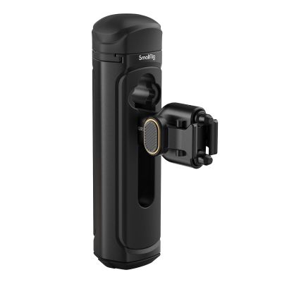 SMALLRIG Quick Release Side Handle for Universal Mobile Phone Cage 4299 and iPhone 15 Series Cage, Aluminum Handle Grip with Built-in Cold Shoe - 4403