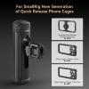 SMALLRIG Quick Release Side Handle for Universal Mobile Phone Cage 4299 and iPhone 15 Series Cage, Aluminum Handle Grip with Built-in Cold Shoe - 4403 view 2