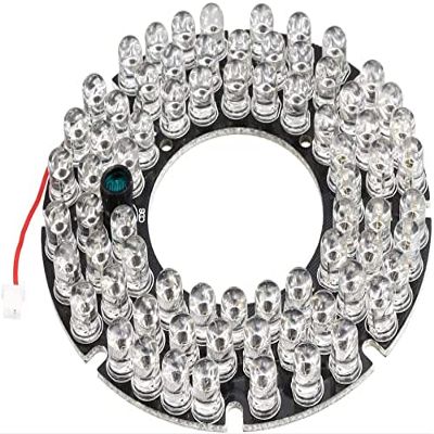 XYWHPGV 72 LEDs 850nm IR Infrared Board 45 Degree Round Plate IR Illuminator Board Bulb for CCTV Security Camera(aa2c9 7dae0 be79b cbd5c adc94 81e0f