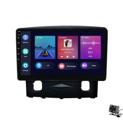 ADMLZQQ Double Din Car Stereo Multimedia with Bluetooth and 9" Touchscreen Android 11 for Ford Kuga 2008-2010,with GPS/Car-Play Android/SWC/Backup Camera/Mirror Link/4G WiFi,Y2 2+32g