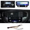 ADMLZQQ Double Din Car Stereo Multimedia with Bluetooth and 9" Touchscreen Android 11 for Ford Kuga 2008-2010,with GPS/Car-Play Android/SWC/Backup Camera/Mirror Link/4G WiFi,Y2 2+32g view 2