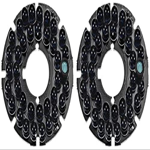 XYWHPGV 36 LEDs 850nm IR Infrared Board 60 Degrees Round Plate IR Illuminator Board Bulb for CCTV Security Camera 2pcs(07a51 3a94c 1fcec ce29b c5665 1207d