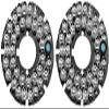 XYWHPGV 36 LEDs 850nm IR Infrared Board 60 Degree Round Plate IR Illuminator Board Bulb for CCTV Security Camera 2pcs(f1e3c 3092a 70e14 2a3ec 20b5d 69468 view 1